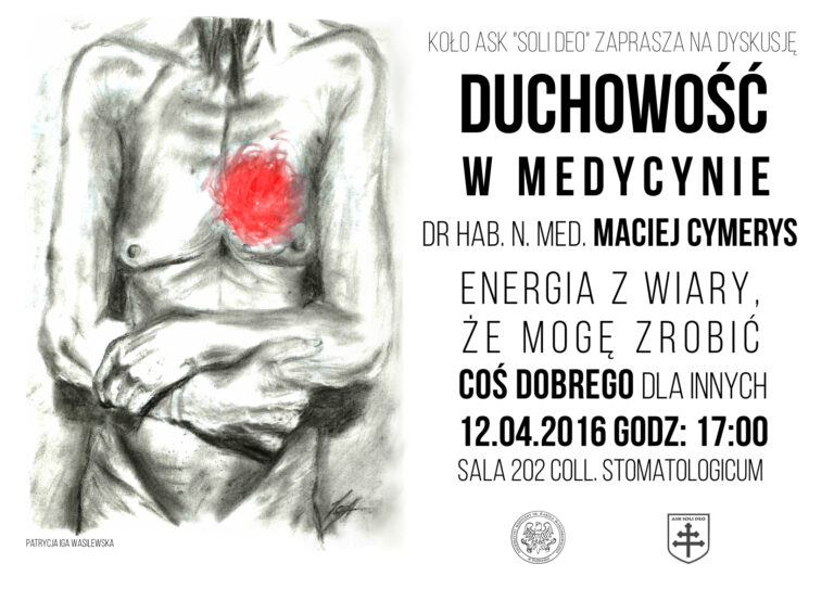 Duchowość w medycynie - plakat