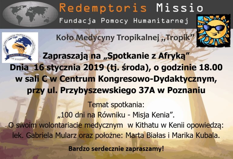 Spotkanie z Afryką - plakat