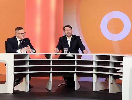 Rektor UMP o koniecznych zmianach w ochronie zdrowia podczas debaty TVP3 Poznań
