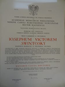 Prof. Joseph V. Swintosky